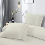 Dreamhouse Dekbedovertrek Bali Creme 100% Katoen