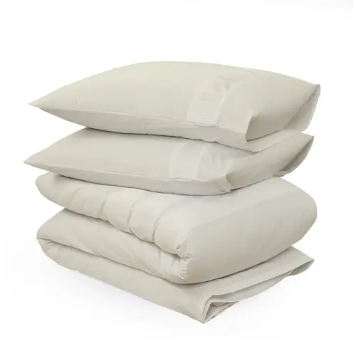 Dreamhouse Dekbedovertrek Bali Creme 100% Katoen