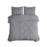 Dreamhouse Dekbedovertrek Salvador Grijs 100% Katoen