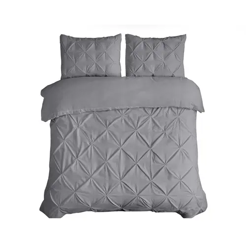 Dreamhouse Dekbedovertrek Salvador Grijs 100% Katoen