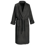 De Witte Lietaer Badjas Etrusk Ebony  -Unisex - Katoen