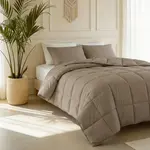 Primaviera DeLuxe Lazy Dekbed Percale Taupe