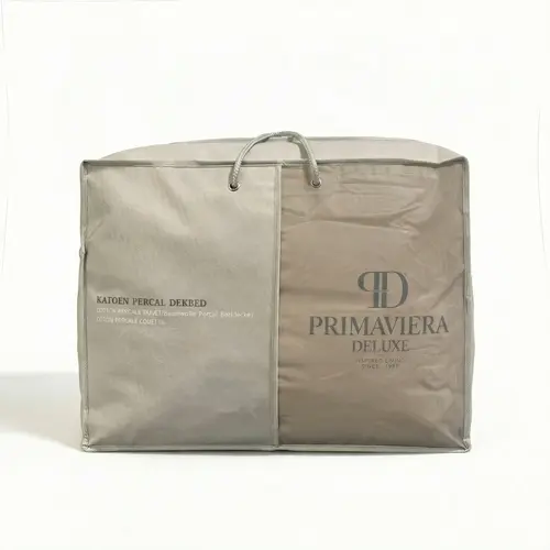 Primaviera DeLuxe Lazy Dekbed Percale Taupe