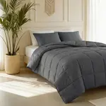 Primaviera DeLuxe Lazy Dekbed Percale Antraciet