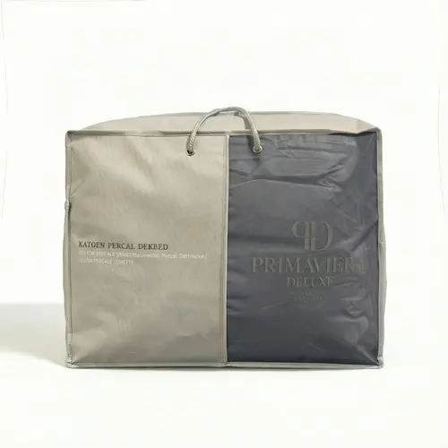 Primaviera DeLuxe Lazy Dekbed Percale Antraciet