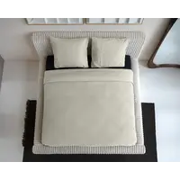 Primaviera DeLuxe Dekbedovertrek  Waffle Beige 1 00% katoen