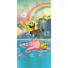 Spongebob Strandlaken Tropical Duo - 70 x 140 cm - Katoen