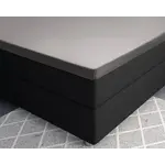 Primaviera DeLuxe Topper Satijn Hoeslaken Grijs