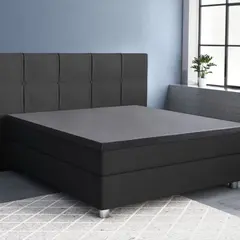 Primaviera DeLuxe Topper Hoeslaken Satijn Anthracite