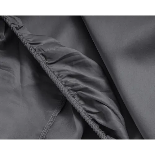 Primaviera DeLuxe Topper Hoeslaken Satijn Anthracite