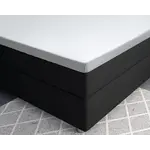 Primaviera DeLuxe Topper Hoeslaken Satijn White