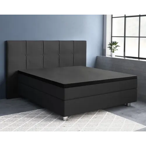 Primaviera DeLuxe Topper Hoeslaken Satijn Black