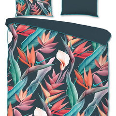 Good morning Dekbedovertrek Linea - 100% Katoen