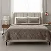 Primaviera DeLuxe Lazy Dekbed Teddy Taupe/Grijs - Met Kussensloop