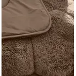 Sleeptime Lazy Dekbed Teddy Taupe/Bruin Met Kussensloop