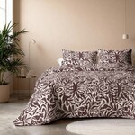 Sleeptime Lazy Dekbed Denzo Rood/Bruin Met Kussensloop