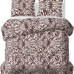 Sleeptime Lazy Dekbed Denzo Rood/Bruin Met Kussensloop