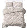 Sleeptime Lazy Dekbed Neva Taupe/Zand Met Kussensloop