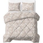 Sleeptime Lazy Dekbed Neva Taupe/Zand Met Kussensloop