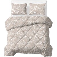 Sleeptime Lazy Dekbed Neva Taupe/Zand Met Kussensloop