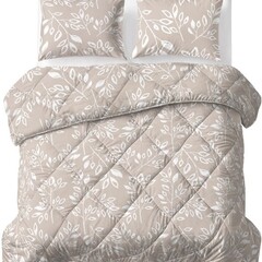 Sleeptime Lazy Dekbed Neva Taupe/Zand Met Kussensloop