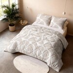 Sleeptime Lazy Dekbed Kello Taupe/Zand Met Kussensloop