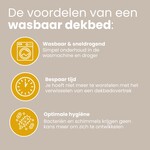 Sleeptime Lazy Dekbed Kello Taupe/Zand Met Kussensloop