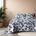 Sleeptime Lazy Dekbed Mado Blauw Met Kussensloop