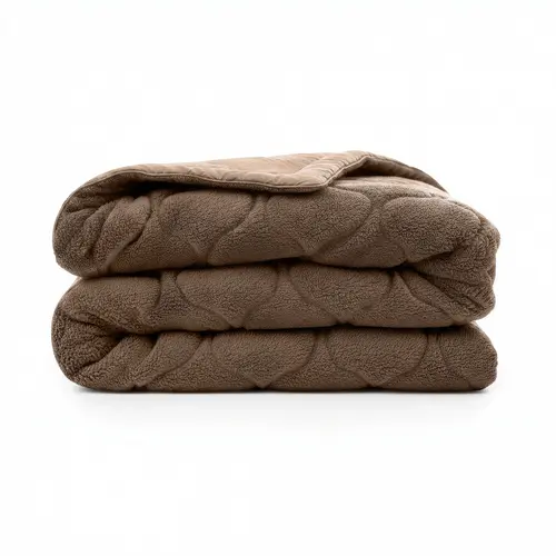 Sleeptime Lazy Dekbed Teddy Taupe/Bruin