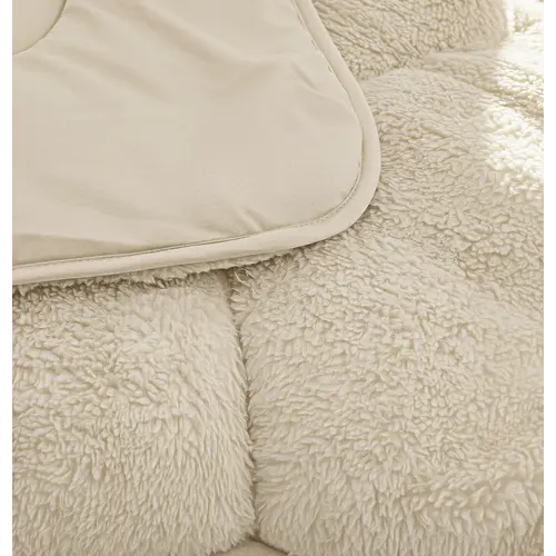 Sleeptime Lazy Dekbed Teddy Beige