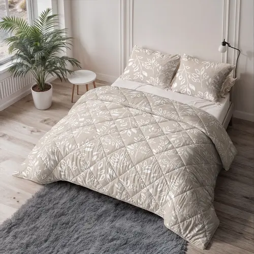 Sleeptime Lazy Dekbed Neva Taupe/Zand