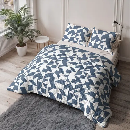 Sleeptime Lazy Dekbed Mado Blauw