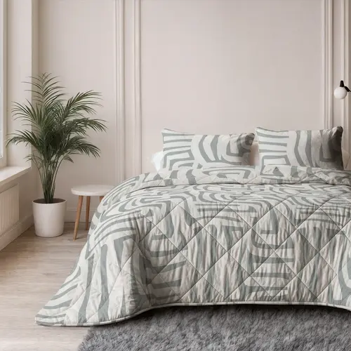 Sleeptime Lazy Dekbed Eran Groen