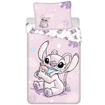 Disney Lilo & Stitch Dekbedovertrek Ice Cream - 140 x 200 cm / 70 x 90 cm - Katoen