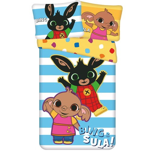 Bing Bunny Dekbedovertrek Sula - 140 x 200 cm / 70 x 90 cm - Katoen