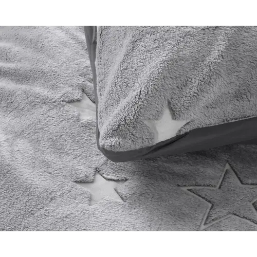 Sleeptime Dekbedovertrek Kids Glow in the dark Stars Grijs