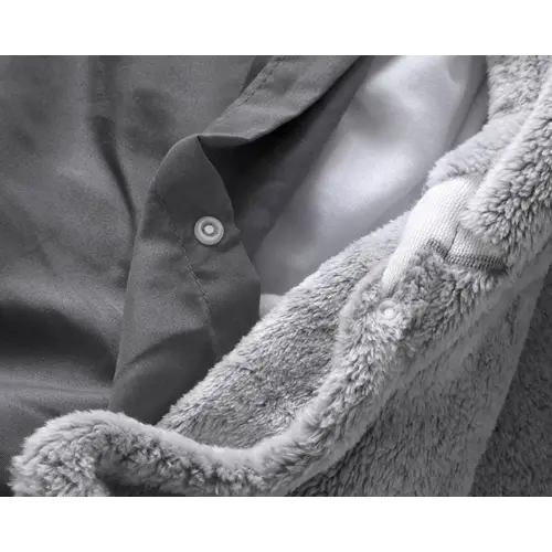 Sleeptime Dekbedovertrek Kids Glow in the dark Stars Grijs