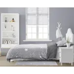 Sleeptime Dekbedovertrek Kids Glow in the dark Stars Grijs