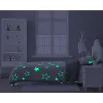 Sleeptime Dekbedovertrek Kids Glow in the dark Stars Grijs