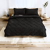 Sleeptime Lazy Dekbed Velvet Zwart Met Kussenslopen