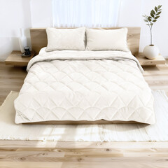 Sleeptime Lazy Dekbed Velvet Beige Met Kussenslopen