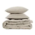 Sleeptime Lazy Dekbed Velvet Taupe/Bruin Met Kussenslopen