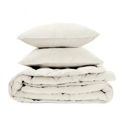 Sleeptime Lazy Dekbed Velvet Beige Met Kussenslopen