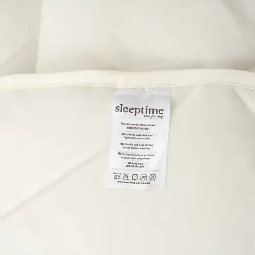 Sleeptime Lazy Dekbed Velvet Beige Met Kussenslopen