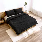 Sleeptime Lazy Dekbed Velvet Zwart Met Kussenslopen