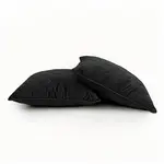 Sleeptime Lazy Dekbed Velvet Zwart Met Kussenslopen