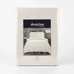 Sleeptime Dekbedovertrek Border Pintuck Beige