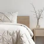 Sleeptime Dekbedovertrek Border Pintuck Beige