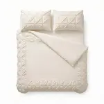 Sleeptime Dekbedovertrek Border Pintuck Beige
