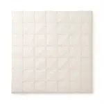 Sleeptime Dekbedovertrek Check Pintuck Beige